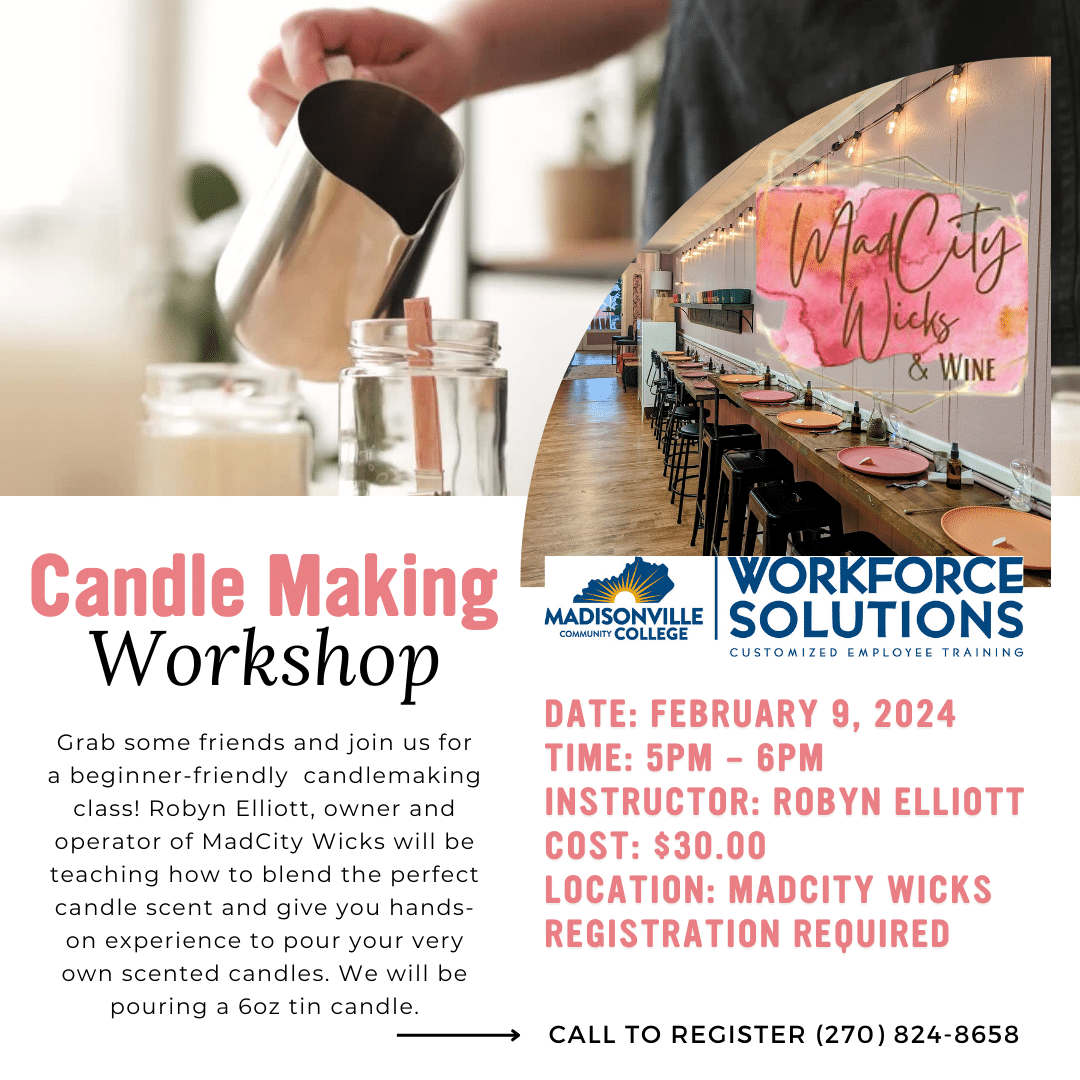 Candle Making at Make Scents (MadCity Wicks) – Visit Madisonville, Ky –  Hopkins County