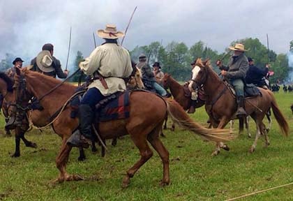 The Battle of Sacramento, Kentucky reenactment